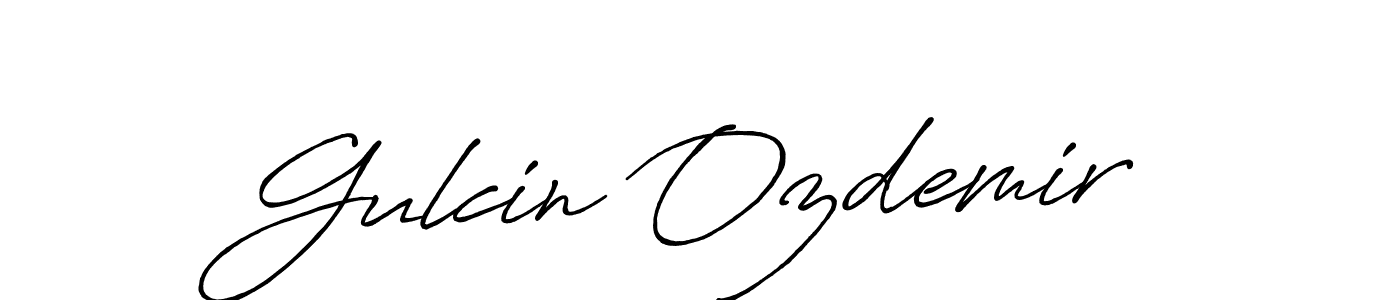 Similarly Antro_Vectra_Bolder is the best handwritten signature design. Signature creator online .You can use it as an online autograph creator for name Gulcin Ozdemir. Gulcin Ozdemir signature style 7 images and pictures png