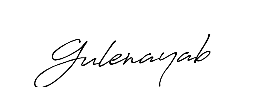 Similarly Antro_Vectra_Bolder is the best handwritten signature design. Signature creator online .You can use it as an online autograph creator for name Gulenayab. Gulenayab signature style 7 images and pictures png