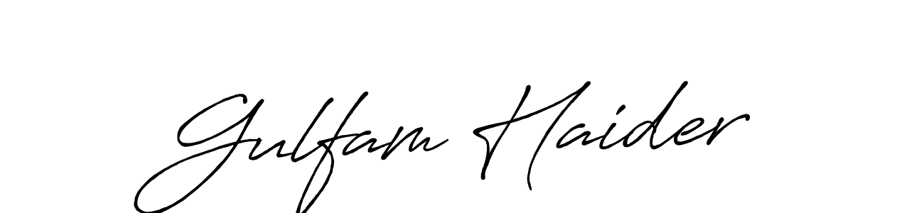 Make a beautiful signature design for name Gulfam Haider. Use this online signature maker to create a handwritten signature for free. Gulfam Haider signature style 7 images and pictures png