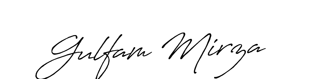 if you are searching for the best signature style for your name Gulfam Mirza. so please give up your signature search. here we have designed multiple signature styles  using Antro_Vectra_Bolder. Gulfam Mirza signature style 7 images and pictures png