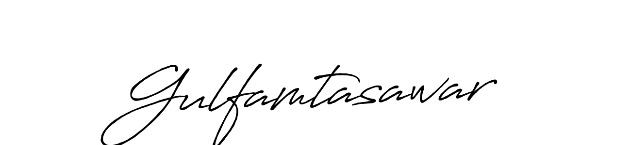 if you are searching for the best signature style for your name Gulfamtasawar. so please give up your signature search. here we have designed multiple signature styles  using Antro_Vectra_Bolder. Gulfamtasawar signature style 7 images and pictures png