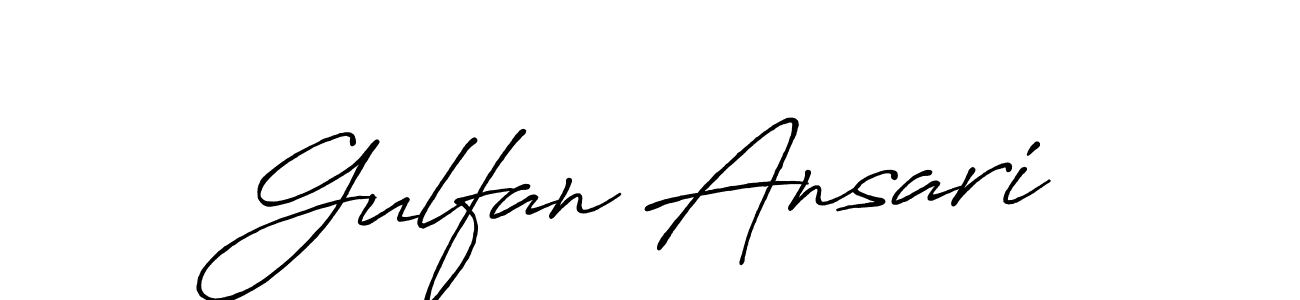 See photos of Gulfan Ansari official signature by Spectra . Check more albums & portfolios. Read reviews & check more about Antro_Vectra_Bolder font. Gulfan Ansari signature style 7 images and pictures png