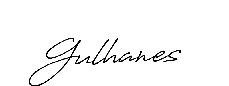 How to make Gulhanes name signature. Use Antro_Vectra_Bolder style for creating short signs online. This is the latest handwritten sign. Gulhanes signature style 7 images and pictures png