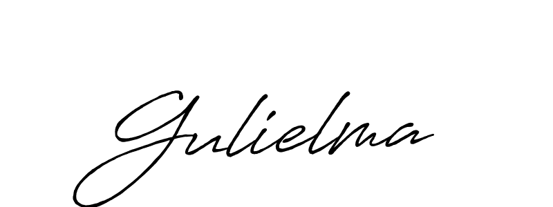 Create a beautiful signature design for name Gulielma. With this signature (Antro_Vectra_Bolder) fonts, you can make a handwritten signature for free. Gulielma signature style 7 images and pictures png