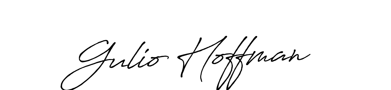 You should practise on your own different ways (Antro_Vectra_Bolder) to write your name (Gulio Hoffman) in signature. don't let someone else do it for you. Gulio Hoffman signature style 7 images and pictures png