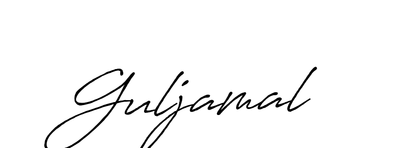 It looks lik you need a new signature style for name Guljamal. Design unique handwritten (Antro_Vectra_Bolder) signature with our free signature maker in just a few clicks. Guljamal signature style 7 images and pictures png