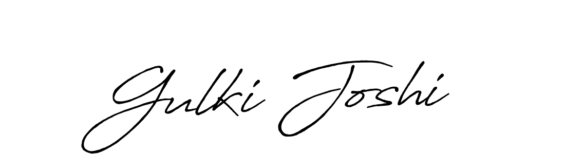 Similarly Antro_Vectra_Bolder is the best handwritten signature design. Signature creator online .You can use it as an online autograph creator for name Gulki Joshi. Gulki Joshi signature style 7 images and pictures png