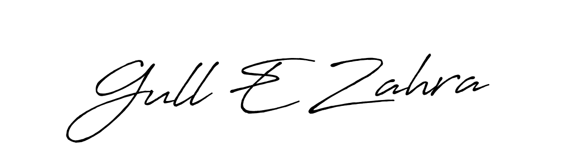 Make a beautiful signature design for name Gull E Zahra. Use this online signature maker to create a handwritten signature for free. Gull E Zahra signature style 7 images and pictures png