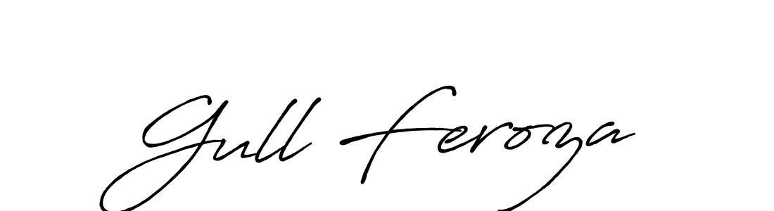 The best way (Antro_Vectra_Bolder) to make a short signature is to pick only two or three words in your name. The name Gull Feroza include a total of six letters. For converting this name. Gull Feroza signature style 7 images and pictures png