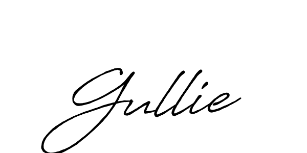 Similarly Antro_Vectra_Bolder is the best handwritten signature design. Signature creator online .You can use it as an online autograph creator for name Gullie. Gullie signature style 7 images and pictures png