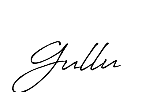 It looks lik you need a new signature style for name Gullu. Design unique handwritten (Antro_Vectra_Bolder) signature with our free signature maker in just a few clicks. Gullu signature style 7 images and pictures png