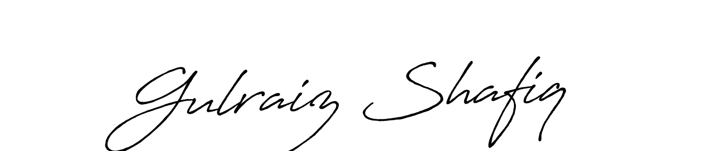 Make a short Gulraiz Shafiq signature style. Manage your documents anywhere anytime using Antro_Vectra_Bolder. Create and add eSignatures, submit forms, share and send files easily. Gulraiz Shafiq signature style 7 images and pictures png