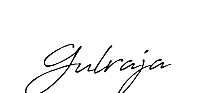 How to make Gulraja name signature. Use Antro_Vectra_Bolder style for creating short signs online. This is the latest handwritten sign. Gulraja signature style 7 images and pictures png