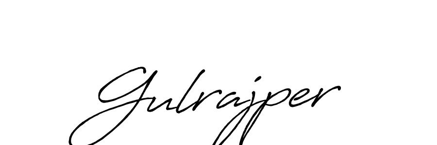 How to make Gulrajper signature? Antro_Vectra_Bolder is a professional autograph style. Create handwritten signature for Gulrajper name. Gulrajper signature style 7 images and pictures png