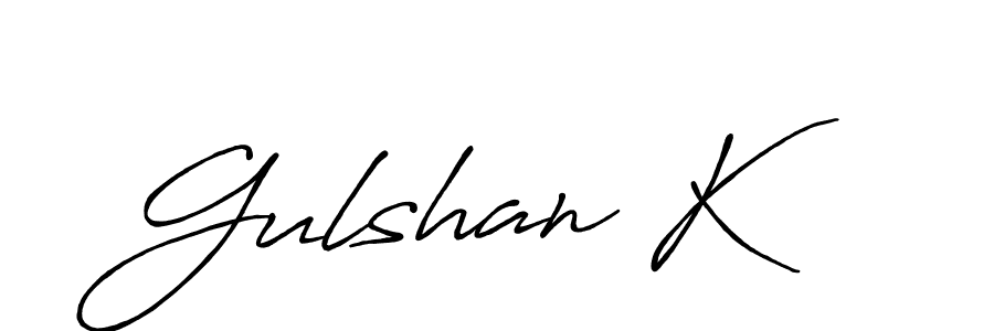 if you are searching for the best signature style for your name Gulshan K. so please give up your signature search. here we have designed multiple signature styles  using Antro_Vectra_Bolder. Gulshan K signature style 7 images and pictures png