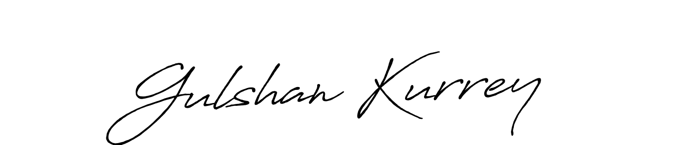 Also we have Gulshan Kurrey name is the best signature style. Create professional handwritten signature collection using Antro_Vectra_Bolder autograph style. Gulshan Kurrey signature style 7 images and pictures png