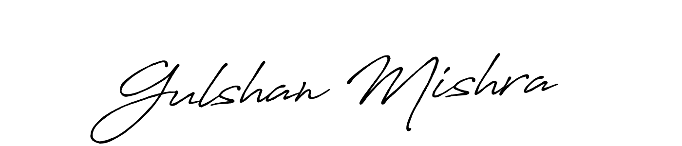 Once you've used our free online signature maker to create your best signature Antro_Vectra_Bolder style, it's time to enjoy all of the benefits that Gulshan Mishra name signing documents. Gulshan Mishra signature style 7 images and pictures png