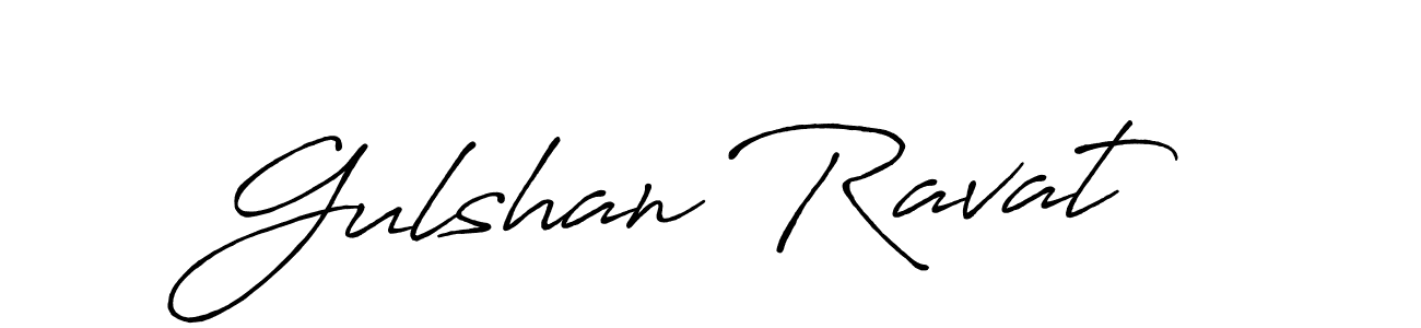 It looks lik you need a new signature style for name Gulshan Ravat. Design unique handwritten (Antro_Vectra_Bolder) signature with our free signature maker in just a few clicks. Gulshan Ravat signature style 7 images and pictures png