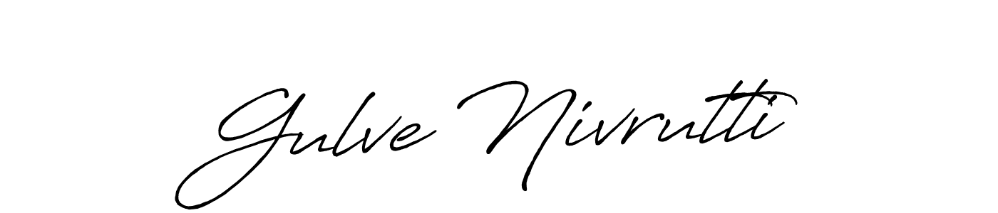 Make a beautiful signature design for name Gulve Nivrutti. Use this online signature maker to create a handwritten signature for free. Gulve Nivrutti signature style 7 images and pictures png