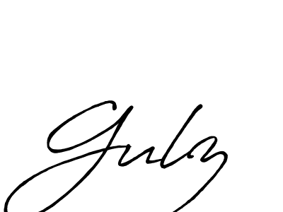 Also You can easily find your signature by using the search form. We will create Gulz name handwritten signature images for you free of cost using Antro_Vectra_Bolder sign style. Gulz signature style 7 images and pictures png