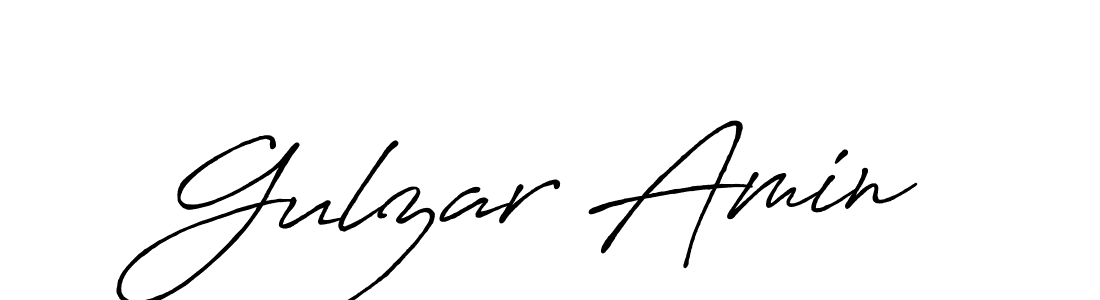 The best way (Antro_Vectra_Bolder) to make a short signature is to pick only two or three words in your name. The name Gulzar Amin include a total of six letters. For converting this name. Gulzar Amin signature style 7 images and pictures png