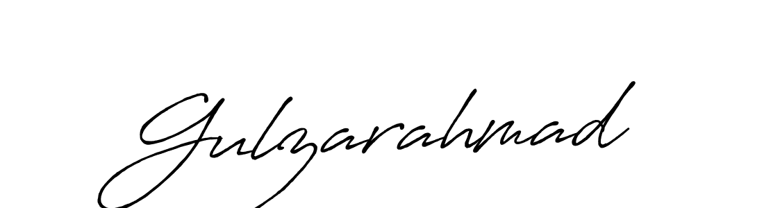 How to make Gulzarahmad signature? Antro_Vectra_Bolder is a professional autograph style. Create handwritten signature for Gulzarahmad name. Gulzarahmad signature style 7 images and pictures png