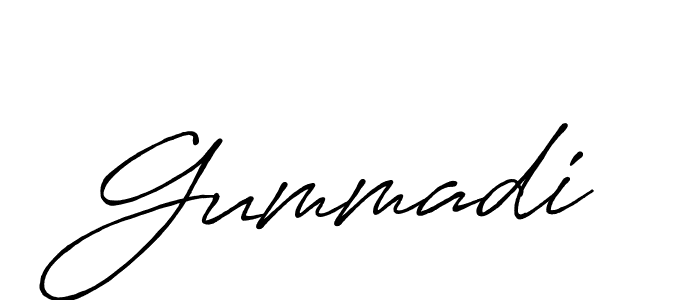 Once you've used our free online signature maker to create your best signature Antro_Vectra_Bolder style, it's time to enjoy all of the benefits that Gummadi name signing documents. Gummadi signature style 7 images and pictures png