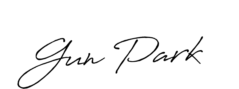 The best way (Antro_Vectra_Bolder) to make a short signature is to pick only two or three words in your name. The name Gun Park include a total of six letters. For converting this name. Gun Park signature style 7 images and pictures png