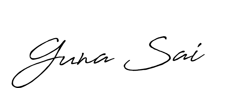 Check out images of Autograph of Guna Sai name. Actor Guna Sai Signature Style. Antro_Vectra_Bolder is a professional sign style online. Guna Sai signature style 7 images and pictures png