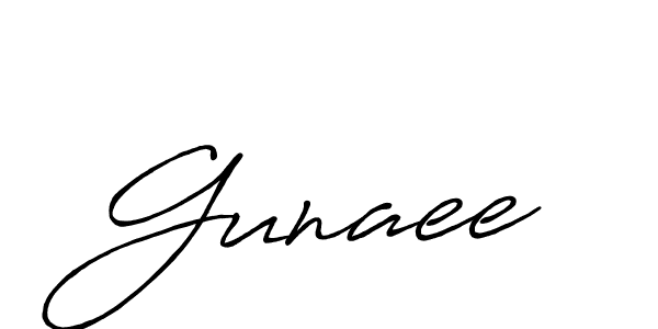 Make a beautiful signature design for name Gunaee. Use this online signature maker to create a handwritten signature for free. Gunaee signature style 7 images and pictures png