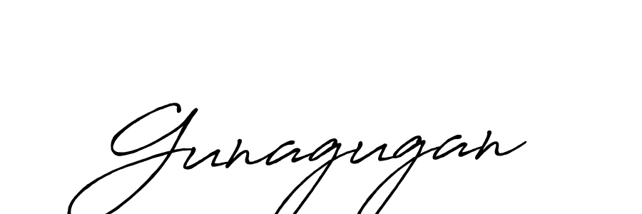 How to make Gunagugan signature? Antro_Vectra_Bolder is a professional autograph style. Create handwritten signature for Gunagugan name. Gunagugan signature style 7 images and pictures png