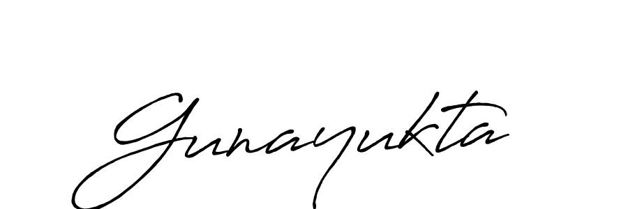 The best way (Antro_Vectra_Bolder) to make a short signature is to pick only two or three words in your name. The name Gunayukta include a total of six letters. For converting this name. Gunayukta signature style 7 images and pictures png