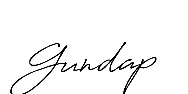 Gundap stylish signature style. Best Handwritten Sign (Antro_Vectra_Bolder) for my name. Handwritten Signature Collection Ideas for my name Gundap. Gundap signature style 7 images and pictures png