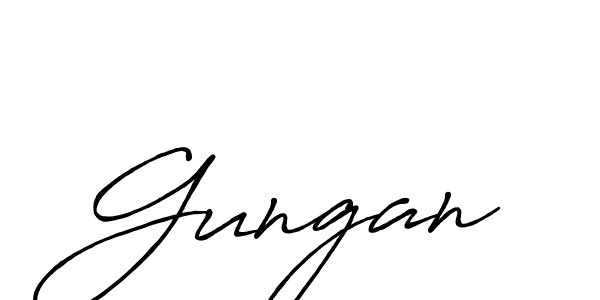 How to make Gungan signature? Antro_Vectra_Bolder is a professional autograph style. Create handwritten signature for Gungan name. Gungan signature style 7 images and pictures png