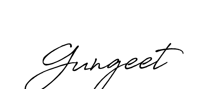 Also we have Gungeet name is the best signature style. Create professional handwritten signature collection using Antro_Vectra_Bolder autograph style. Gungeet signature style 7 images and pictures png