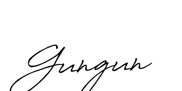 The best way (Antro_Vectra_Bolder) to make a short signature is to pick only two or three words in your name. The name Gungun include a total of six letters. For converting this name. Gungun signature style 7 images and pictures png