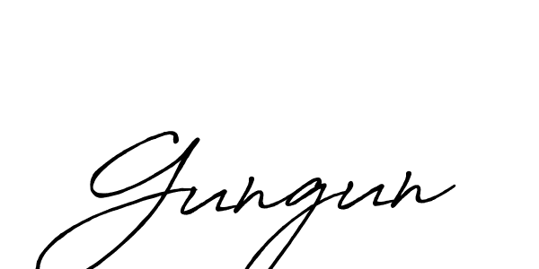 The best way (Antro_Vectra_Bolder) to make a short signature is to pick only two or three words in your name. The name Gungun include a total of six letters. For converting this name. Gungun signature style 7 images and pictures png