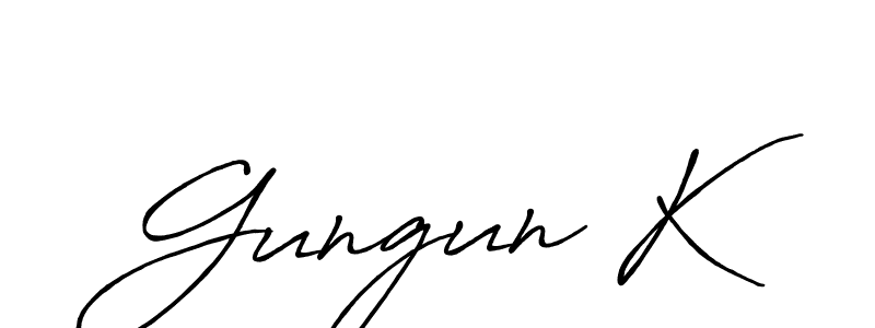 You can use this online signature creator to create a handwritten signature for the name Gungun K. This is the best online autograph maker. Gungun K signature style 7 images and pictures png