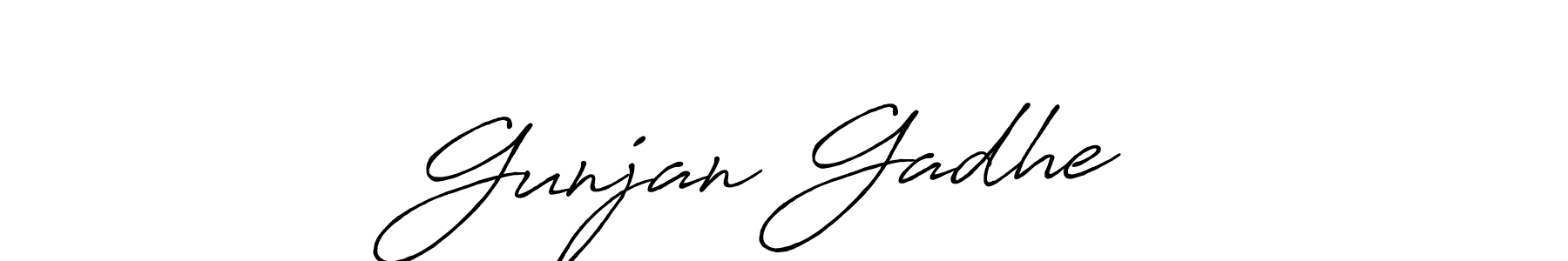 It looks lik you need a new signature style for name Gunjan Gadhe❤️. Design unique handwritten (Antro_Vectra_Bolder) signature with our free signature maker in just a few clicks. Gunjan Gadhe❤️ signature style 7 images and pictures png