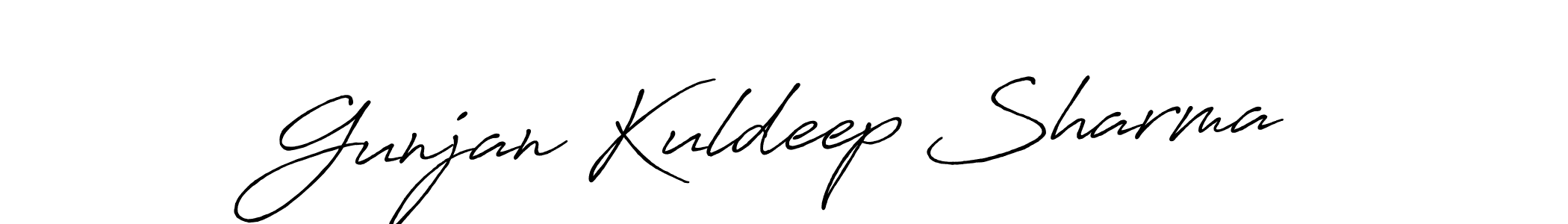 You should practise on your own different ways (Antro_Vectra_Bolder) to write your name (Gunjan Kuldeep Sharma) in signature. don't let someone else do it for you. Gunjan Kuldeep Sharma signature style 7 images and pictures png