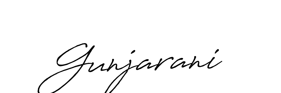 You should practise on your own different ways (Antro_Vectra_Bolder) to write your name (Gunjarani) in signature. don't let someone else do it for you. Gunjarani signature style 7 images and pictures png