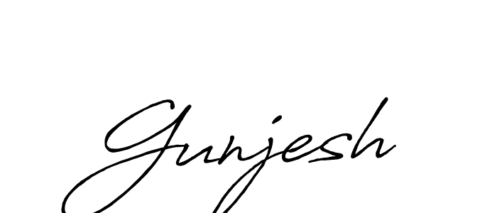 Similarly Antro_Vectra_Bolder is the best handwritten signature design. Signature creator online .You can use it as an online autograph creator for name Gunjesh. Gunjesh signature style 7 images and pictures png