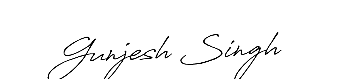 You can use this online signature creator to create a handwritten signature for the name Gunjesh Singh. This is the best online autograph maker. Gunjesh Singh signature style 7 images and pictures png