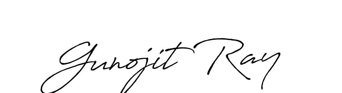 Make a beautiful signature design for name Gunojit Ray. Use this online signature maker to create a handwritten signature for free. Gunojit Ray signature style 7 images and pictures png
