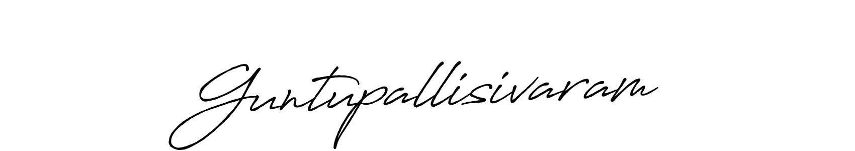 How to make Guntupallisivaram signature? Antro_Vectra_Bolder is a professional autograph style. Create handwritten signature for Guntupallisivaram name. Guntupallisivaram signature style 7 images and pictures png