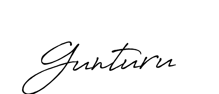 The best way (Antro_Vectra_Bolder) to make a short signature is to pick only two or three words in your name. The name Gunturu include a total of six letters. For converting this name. Gunturu signature style 7 images and pictures png