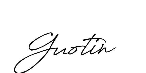 Make a short Guotin signature style. Manage your documents anywhere anytime using Antro_Vectra_Bolder. Create and add eSignatures, submit forms, share and send files easily. Guotin signature style 7 images and pictures png