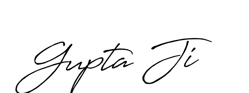 Make a beautiful signature design for name Gupta Ji. Use this online signature maker to create a handwritten signature for free. Gupta Ji signature style 7 images and pictures png