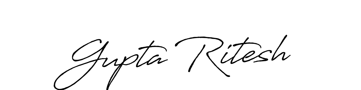 The best way (Antro_Vectra_Bolder) to make a short signature is to pick only two or three words in your name. The name Gupta Ritesh include a total of six letters. For converting this name. Gupta Ritesh signature style 7 images and pictures png