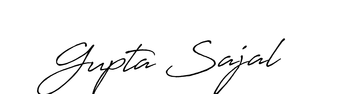 Once you've used our free online signature maker to create your best signature Antro_Vectra_Bolder style, it's time to enjoy all of the benefits that Gupta Sajal name signing documents. Gupta Sajal signature style 7 images and pictures png